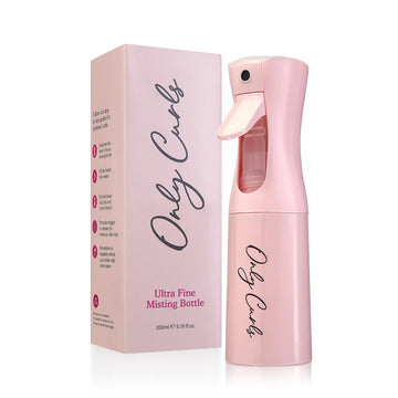 Only Curls Ultra Fine Misting Bottle Pink 200ml
